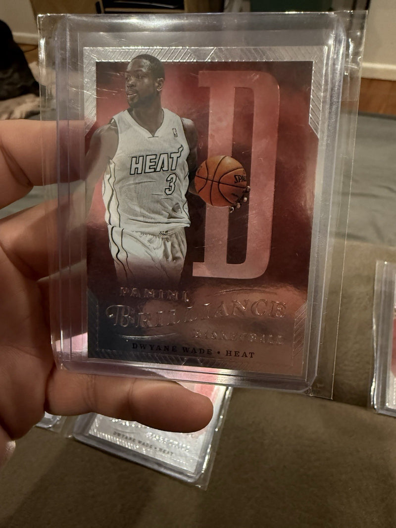 Panini Brilliance 2012 13 Dwyane Wade Heat 4 Card Lot Spellbound #43 464