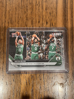 Topps Now Boston Celtics NBA Playoffs Insert Card #280 2026 Tatum Brown0