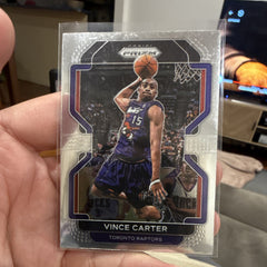 Vince Carter Base 2021 22 Panini Prizm Basketball Toronto Raptors 2460