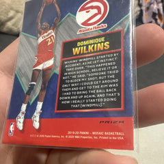 Panini Mosaic Dominique Wilkins Jam Masters Prizm Atlanta Hawks 12 2019 202