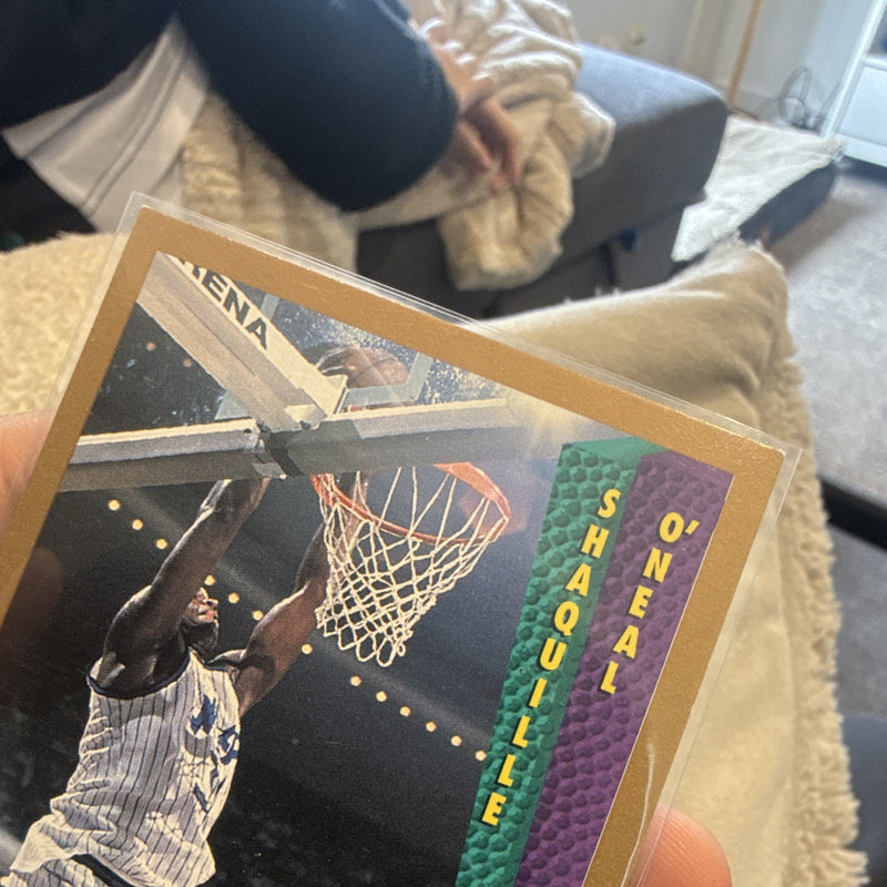 Fleer 1992 93 Slam Dunk New Generation Jammer Shaquille O'Neal #298 Magic2