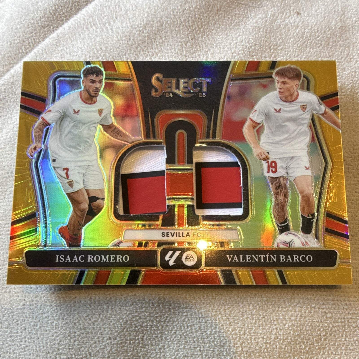 Panini Select LaLiga 2024 25 Dual Swatches DS SFC Romero Barco 10/100