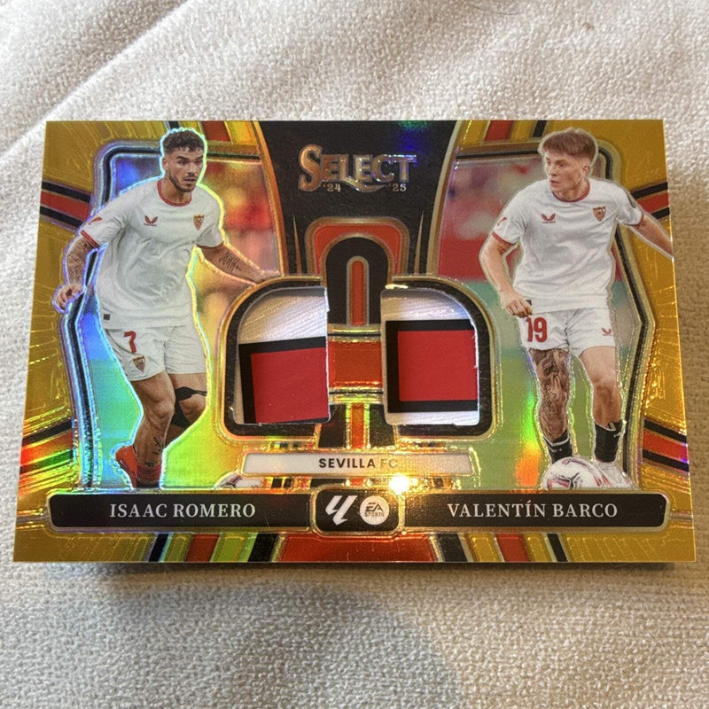 Panini Select LaLiga 2024 25 Dual Swatches DS SFC Romero Barco 10/100