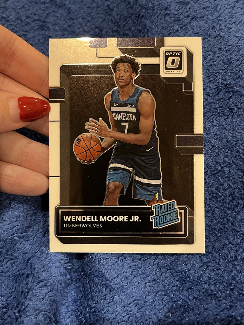 Panini Donruss Optic 2022 23 Rated Rookie Optic Wendell Moore Jr. 201 MIN0