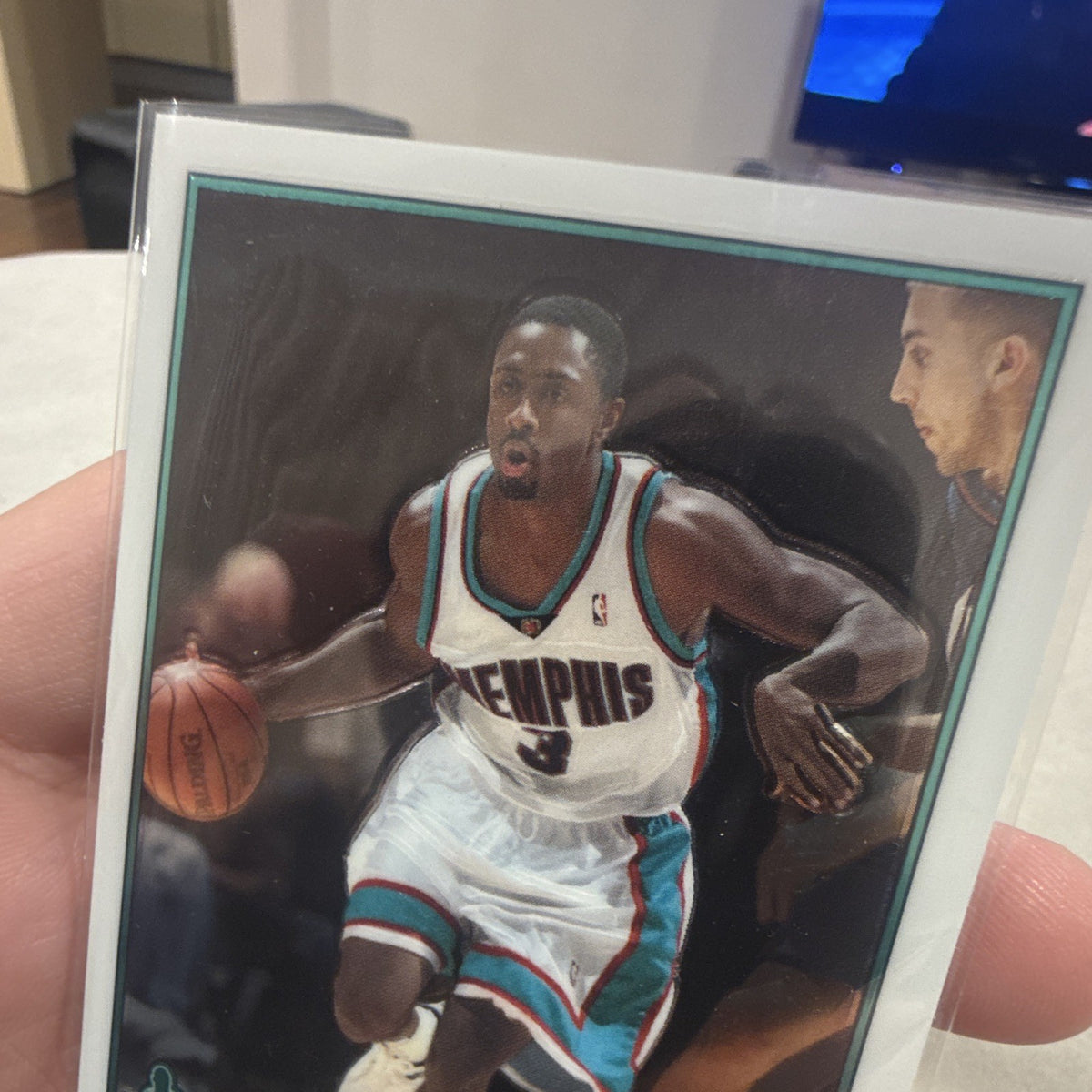 Topps Chrome Troy Bell Rookie 126 Draft Pick #16 Memphis Grizzlies 2003 042