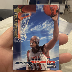 Upper Deck 1994 USA Basketball Complete Statistics #54 Shaquille O'Neal Insert0