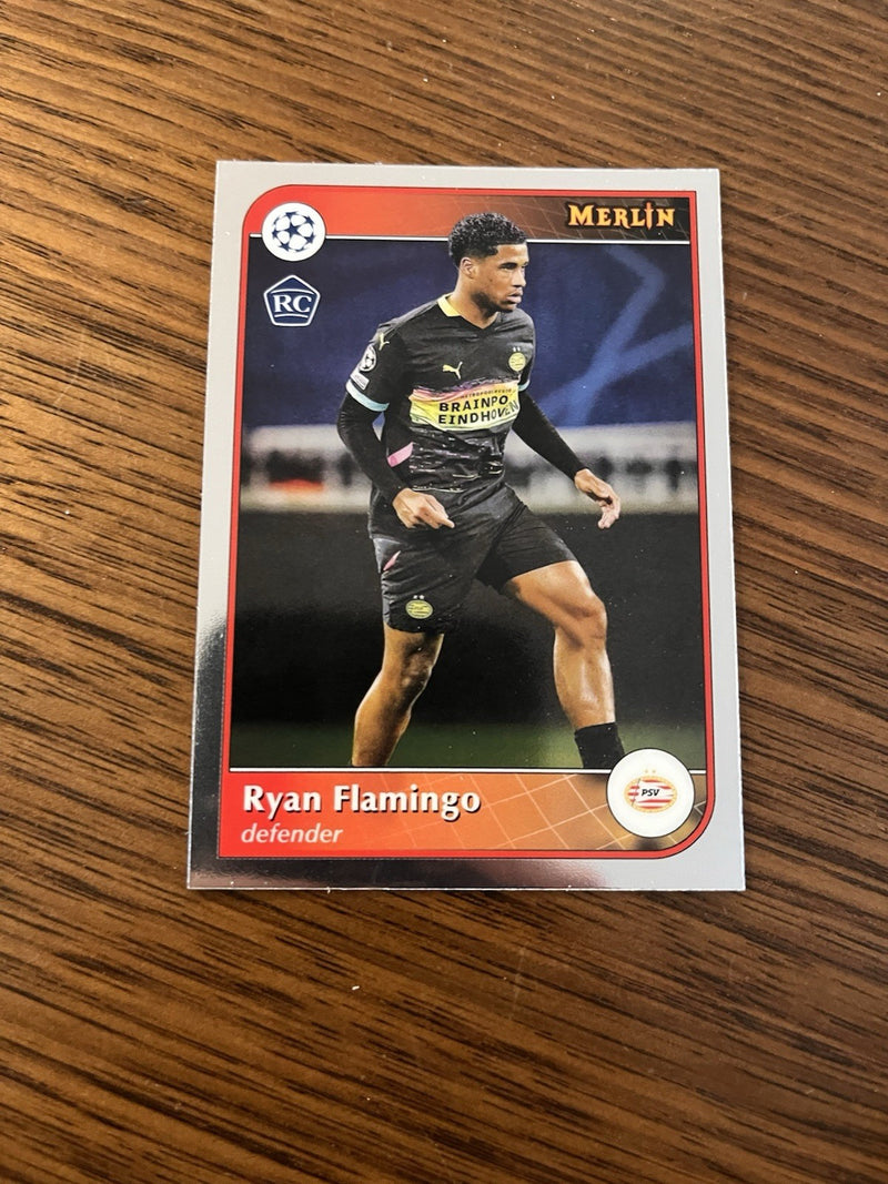 Topps Merlin Collections UEFA Champions League Ryan Flamingo RC #60 PSV 20250