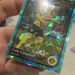 Topps Cole Campbell RC Merlin Collections 70/75 #137 Borussia Dortmund3