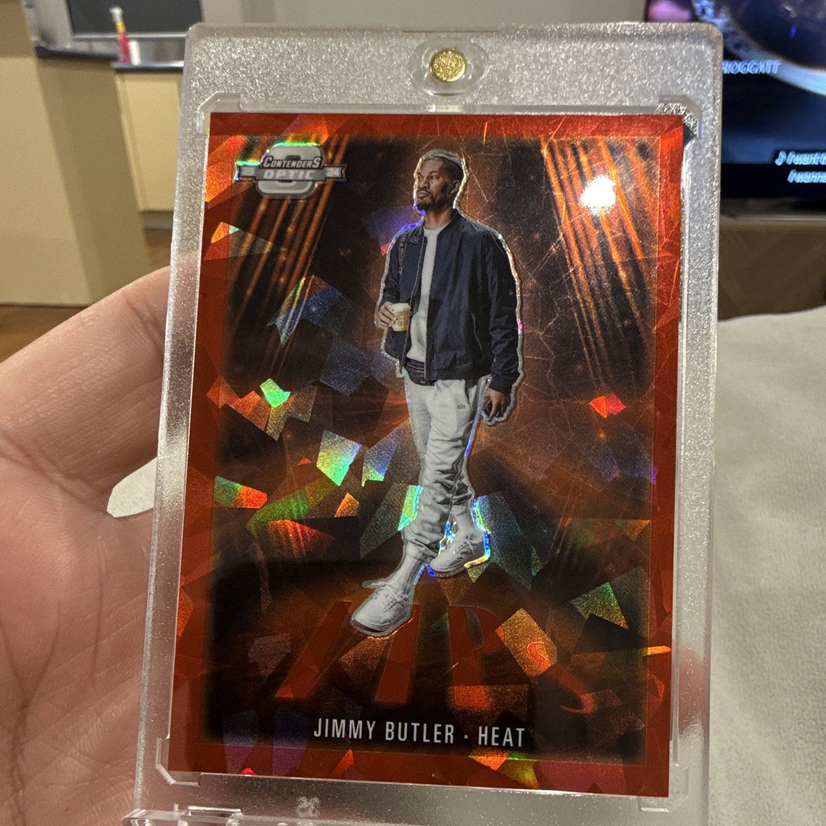 Panini 2023 24 Contenders Optic Jimmy Butler Miami Heat Prizm No. 20 091/1750