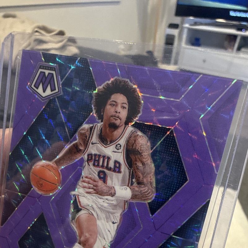 Panini 2024 25 Mosaic Kelly Oubre Jr. Philadelphia 76ers #81 Purple 042/2492