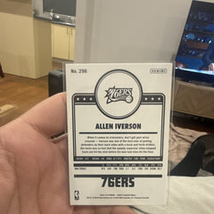 Panini 2023 24 NBA Hoops Allen Iverson Base Set 296 Philadelphia 76ers1