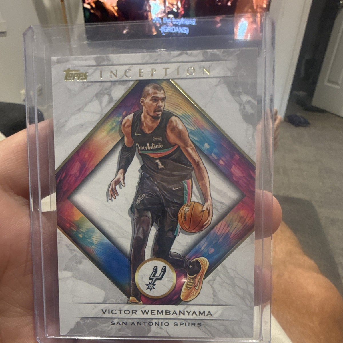 Topps Inception Victor Wembanyama Sports Trading Card 34 Spurs NBA 20260