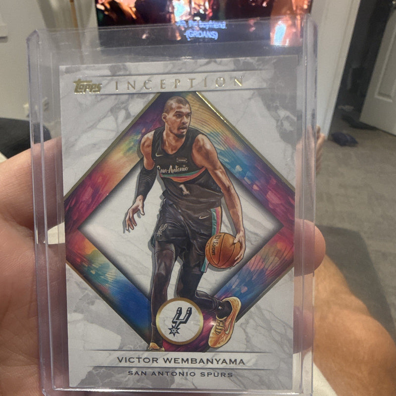 Topps Inception Victor Wembanyama Sports Trading Card 34 Spurs NBA 20260