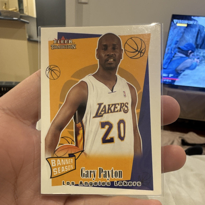 Fleer Tradition Base Set Gary Payton Los Angeles Lakers 2003 04 #2590