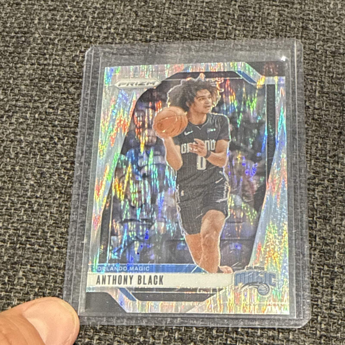 Panini Prizm Anthony Black Rookie Silver Prizm /249 #219 Orlando Magic0