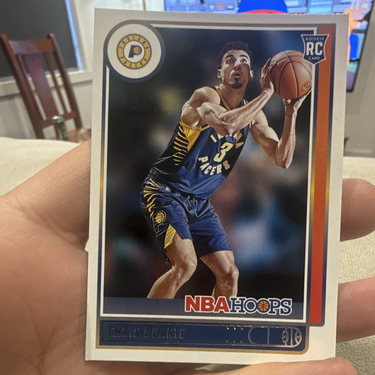 Panini NBA Hoops 2021 22 Chris Duarte Rookie Indiana Pacers #2360
