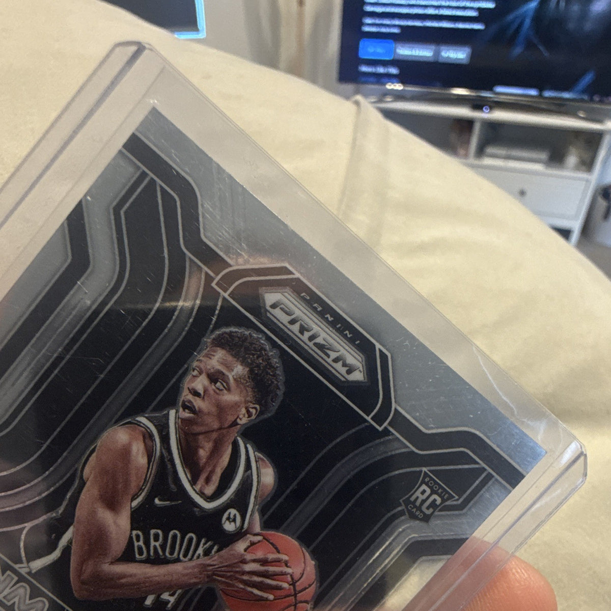 Panini 2021 22 Prizm Kessler Edwards Brooklyn Nets Penmanship RP KEW RC Auto3