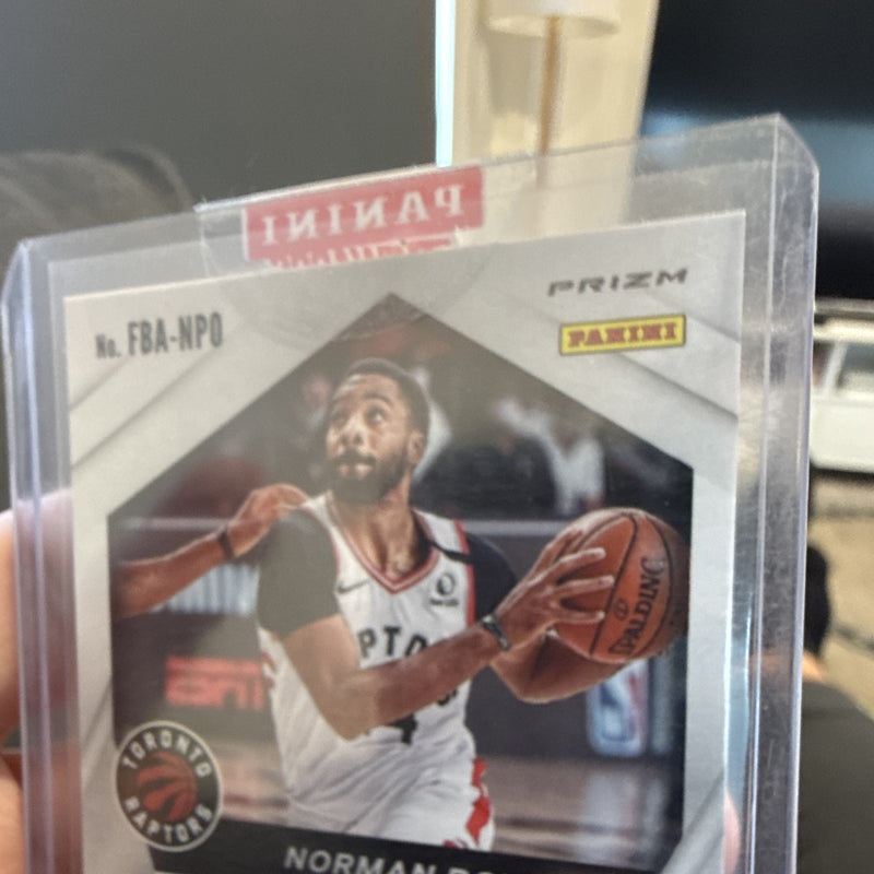 Panini Prizm 2020-21 Norman Powell Fast Break Autographs Auto FBA-NPO Raptors3