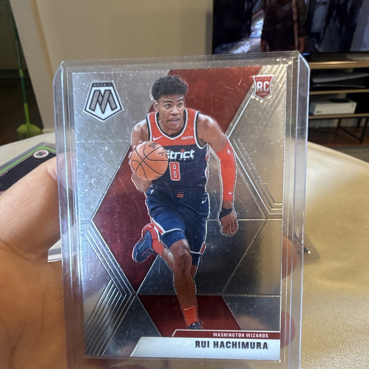 Panini 2019 20 Mosaic Basketball Rui Hachimura Rookie RC #231 Wizards0