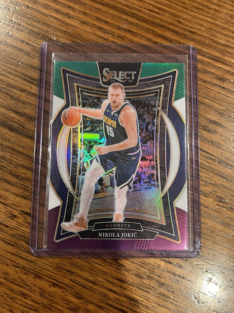 Panini Select 2024 25 Nikola Jokic Concourse Prizm Denver Nuggets #140