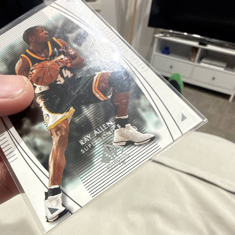 Upper Deck SP Authentic 2003 04 Ray Allen Base Set #80 Seattle SuperSonics2