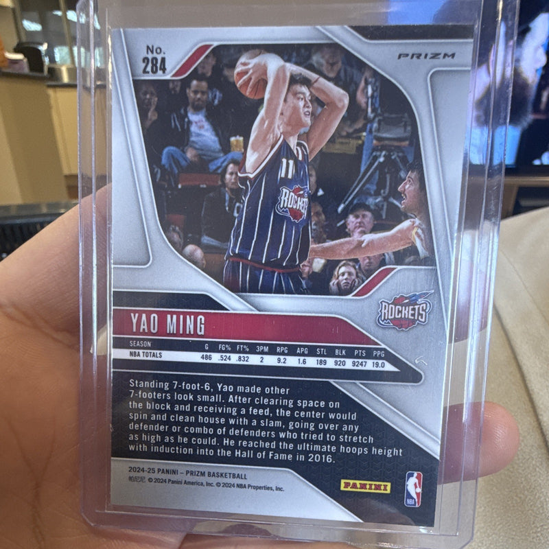 Panini Prizm 2024 25 Basketball Yao Ming Legends Houston Rockets #2841