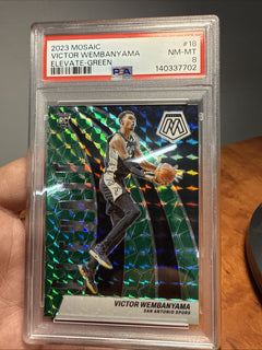 2023 Victor Wembanyama Rookie Mosaic with Custom Wemby Slab Display1