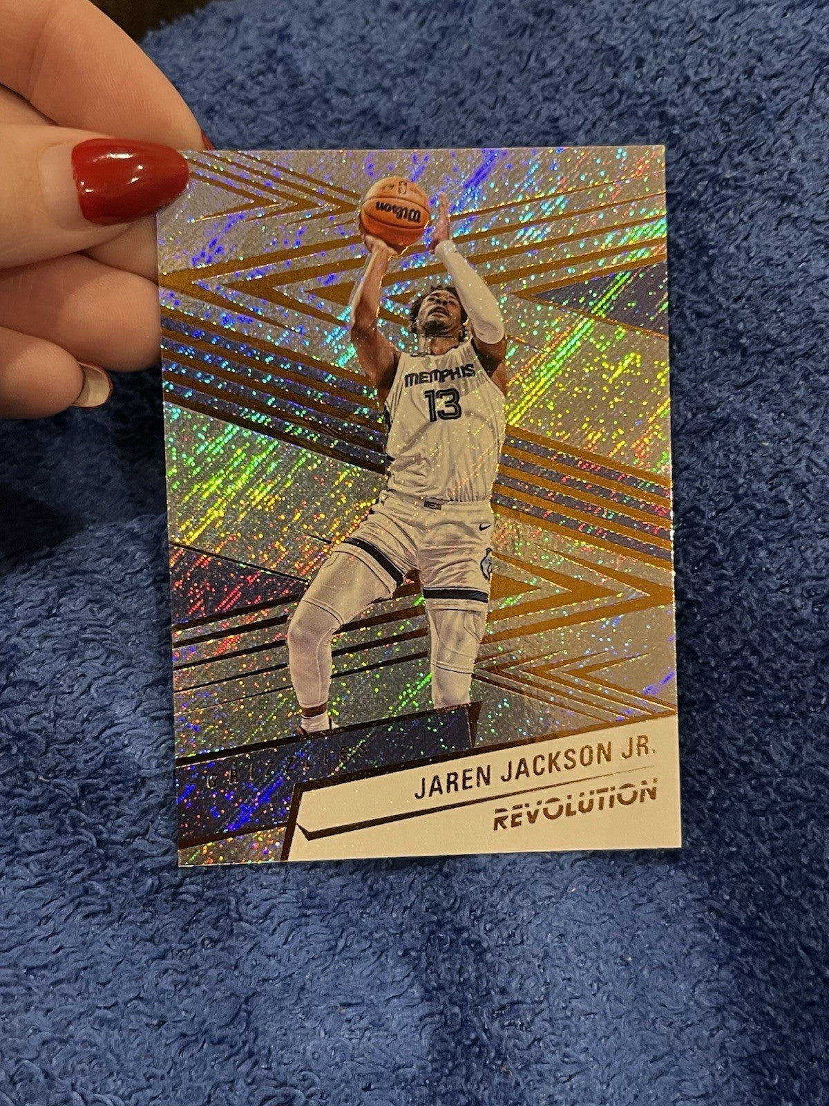Panini Revolution 2024 25 Jaren Jackson Jr. Parallel Memphis Grizzlies #410