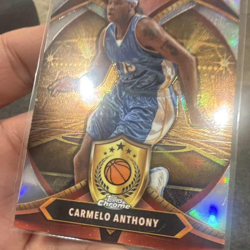 Carmelo Anthony Insert Topps Chrome Basketball   Refractor BOD 19 20252