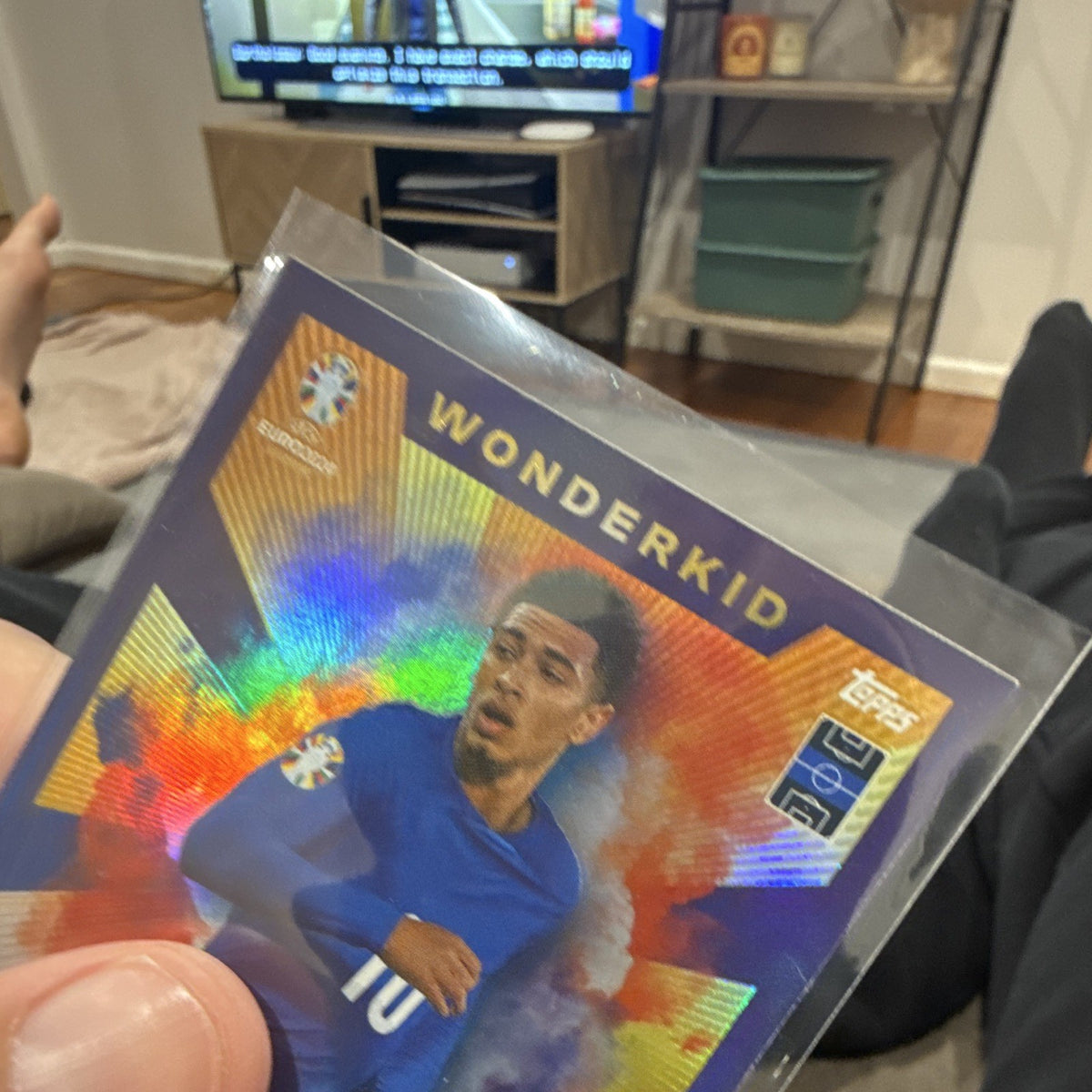 Topps Match Attax UEFA EURO 2024 Wonderkid Jude Bellingham LE3 Ltd Ed England2