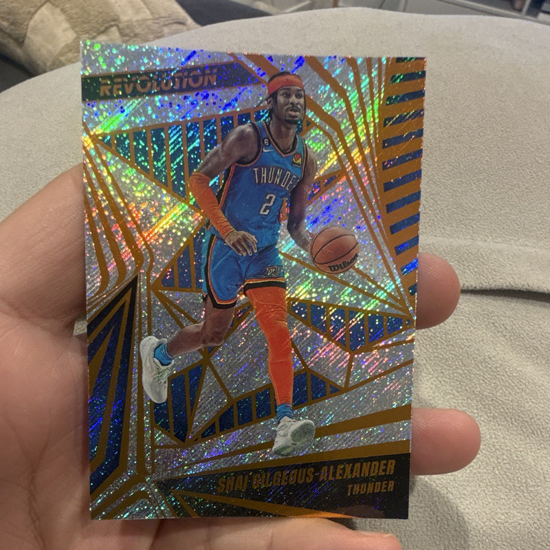 Panini Revolution 2023 24 Shai Gilgeous Alexander Parallel #76 Thunder0