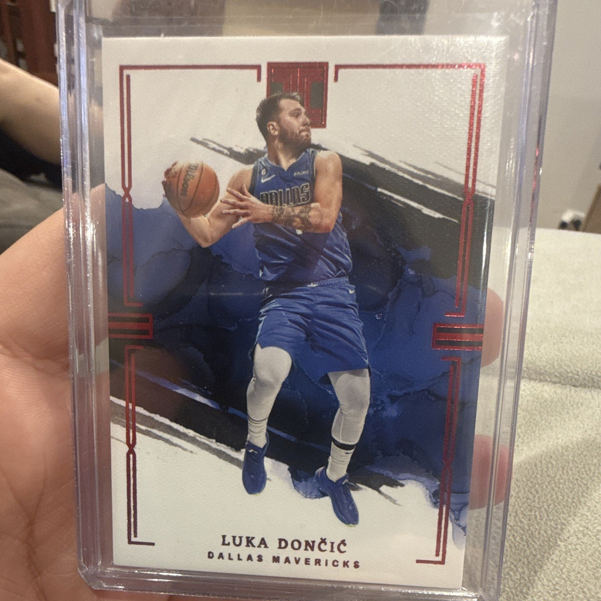 Panini Impeccable Basketball 2022 23 Luka Dončić #16 Dallas Mavericks Card0