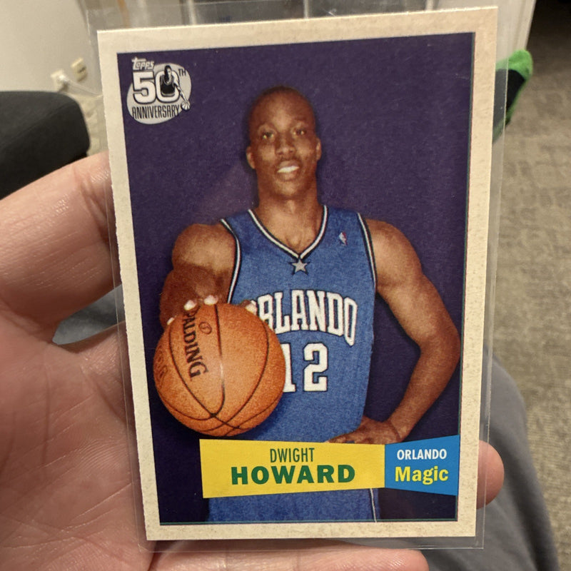 Topps 1958 59 50th Anniversary 2006 07 Dwight Howard Orlando Magic #140