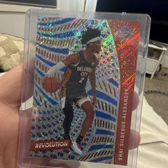 Panini Revolution 2020 21 Shai Gilgeous Alexander OKC Thunder #32 Insert0