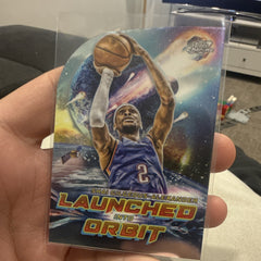 Shai Gilgeous Alexander Launched Into Orbit LIO 17 Topps Chrome Thunder0