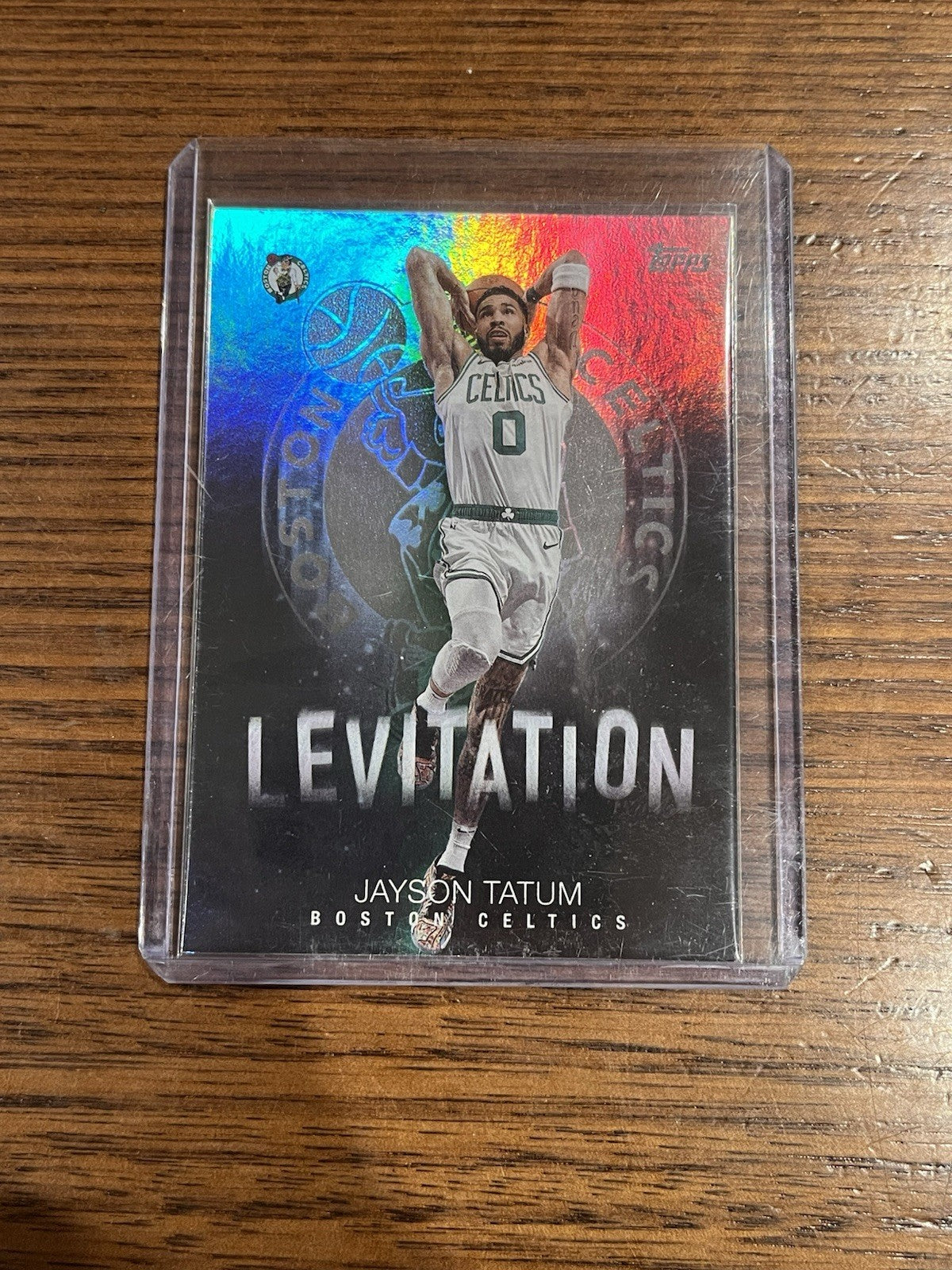 Topps Jayson Tatum Levitation Insert L 6 Boston Celtics Basketball Card0
