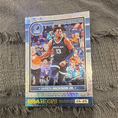 Panini NBA Hoops 2024 25 Jaren Jackson Jr Insert #113 Memphis Grizzlies0