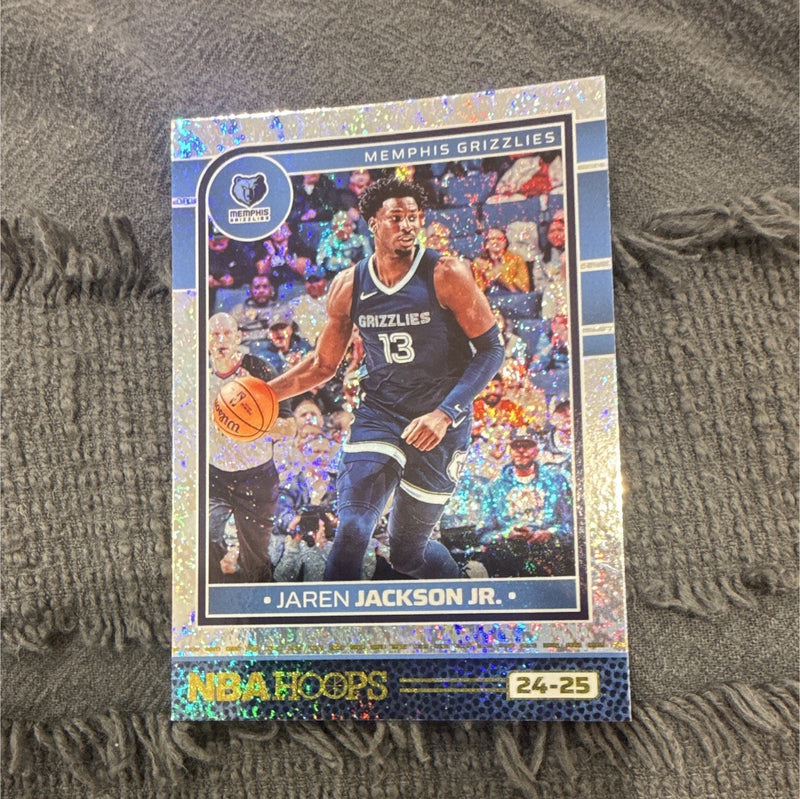 Panini NBA Hoops 2024 25 Jaren Jackson Jr Insert #113 Memphis Grizzlies0