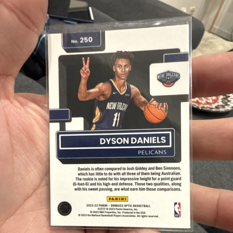 Panini Donruss Optic 2022-23 Rated Rookie Dyson Daniels #250 Pelicans1