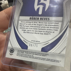 Panini Rúben Neves 2025 Prizm FIFA Club World Cup No.16 Al Hilal 08/752