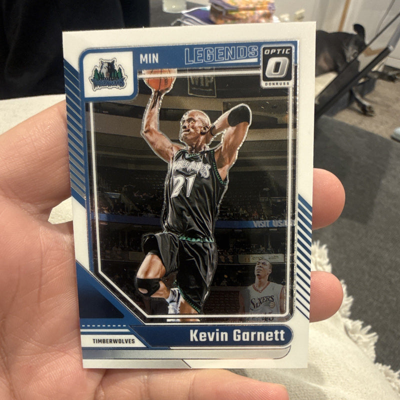 Panini Donruss Optic 2024 25 Kevin Garnett Legends Insert #246 Timberwolves0