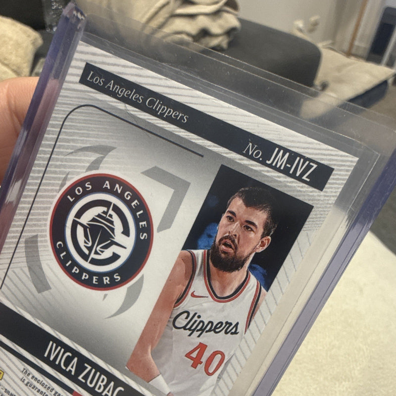 Ivica Zubac Jumbo Memorabilia Panini Silhouette 2024 25 JM IVZ 14/495