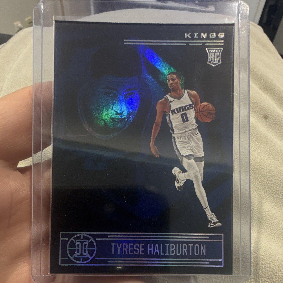 Panini 2020-21 Illusions Tyrese Haliburton Rookie RC 153 Sacramento Kings0