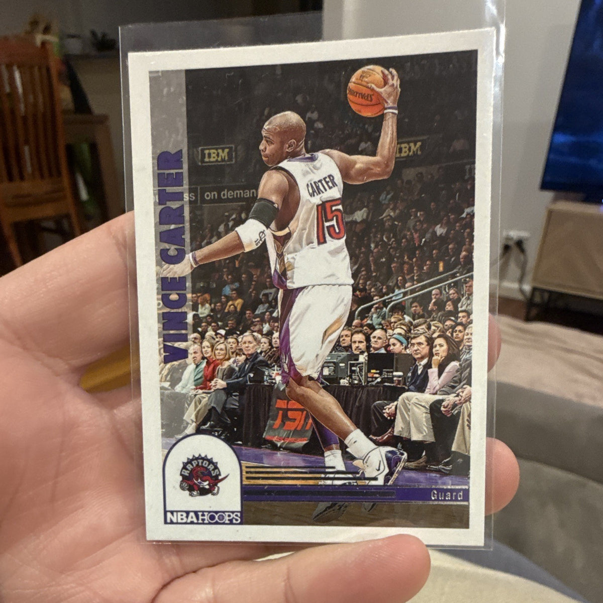 Panini 2022 23 NBA Hoops Basketball Vince Carter Base Set 300 Raptors0