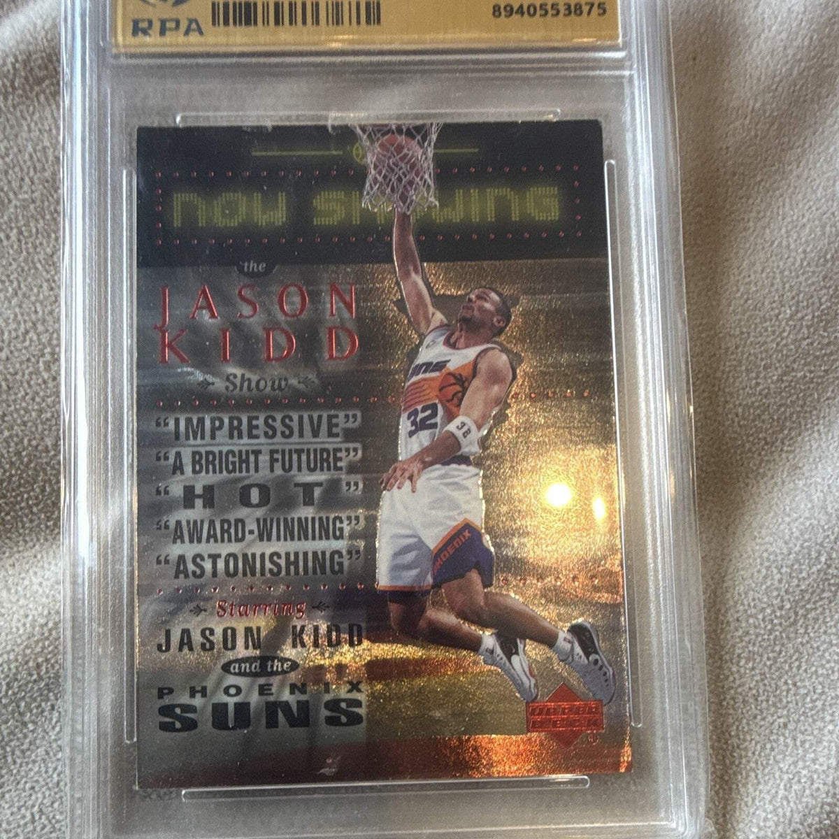 Upper Deck 1999 Now Showing Jason Kidd NS21 Phoenix Suns2