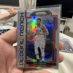 Panini Prizm 2021-22 Global Reach No. 5 Ben Simmons Philadelphia 76ers0