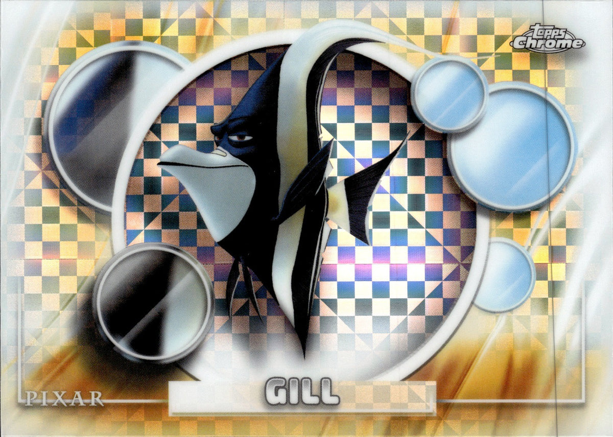 Gill Base Topps Chrome Disney   X Fractor 93 NM0