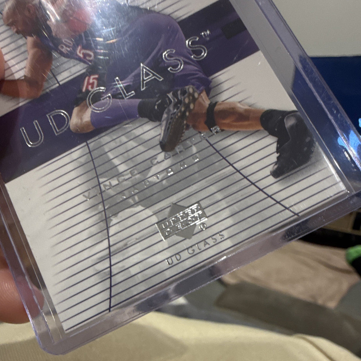 Upper Deck UD Glass 2004 Vince Carter Toronto Raptors #55 Base Set3