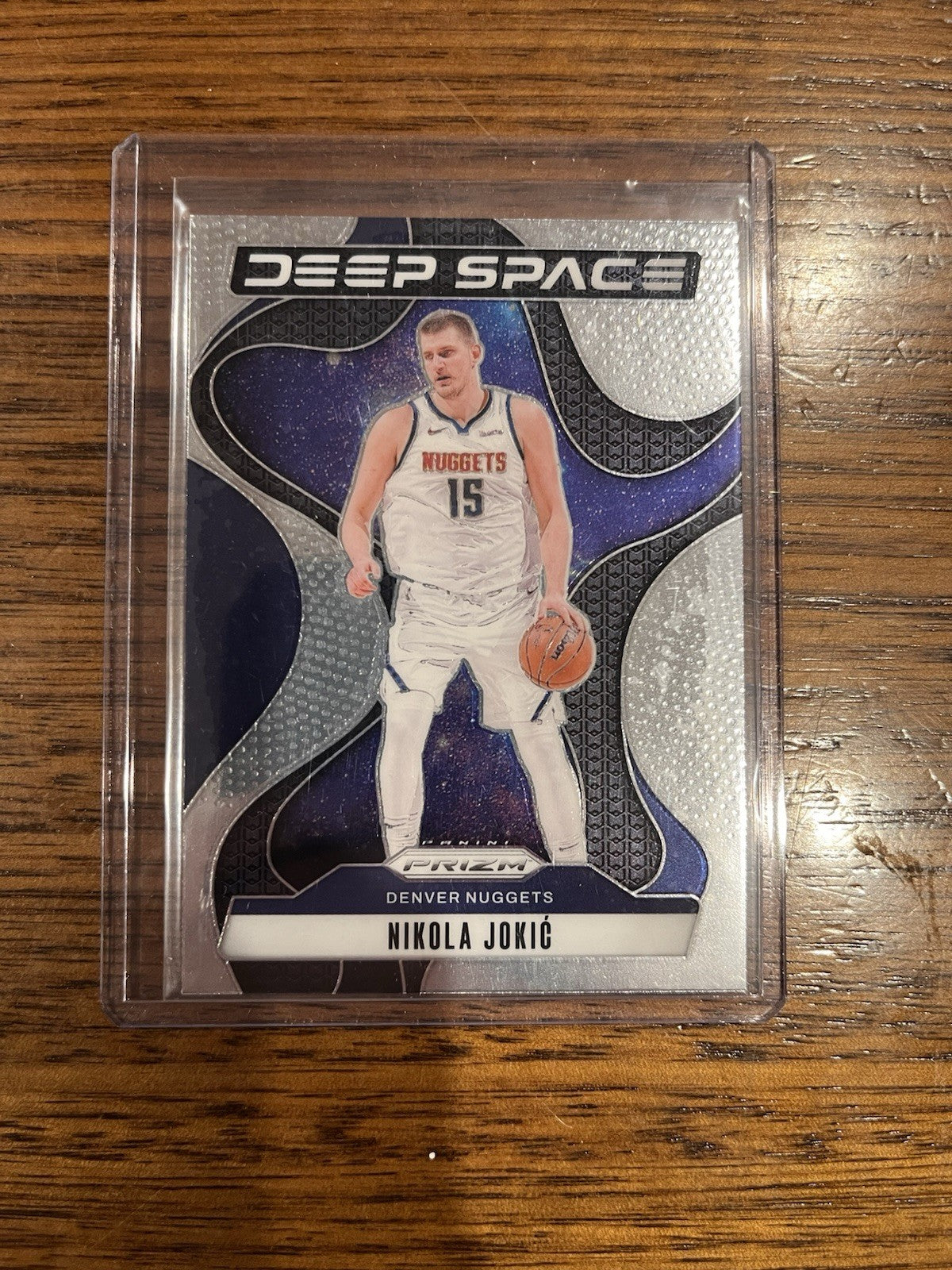 Nikola Jokic Deep Space Insert Panini Prizm Denver Nuggets NBA Card0