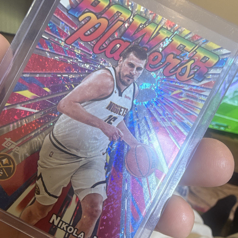 Topps Power Players Nikola Jokic Denver Nuggets PP 12 Insert Basketball 20253